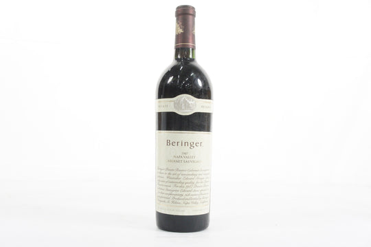 Beringer Private Reserve Cabernet Sauvignon 1987