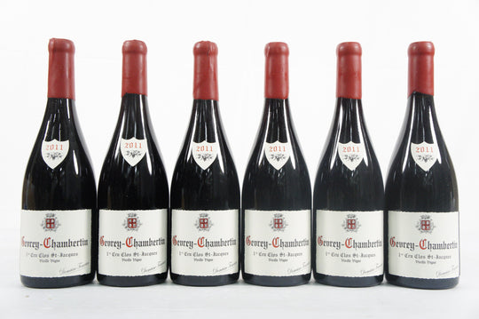 Domaine Fourrier Gevrey Chambertin Clos Saint Jacques 1er Cru VV 2011