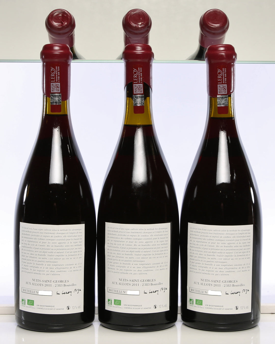 Leroy (Domaine) Nuits St Georges Aux Allots (Case of 3) 2011