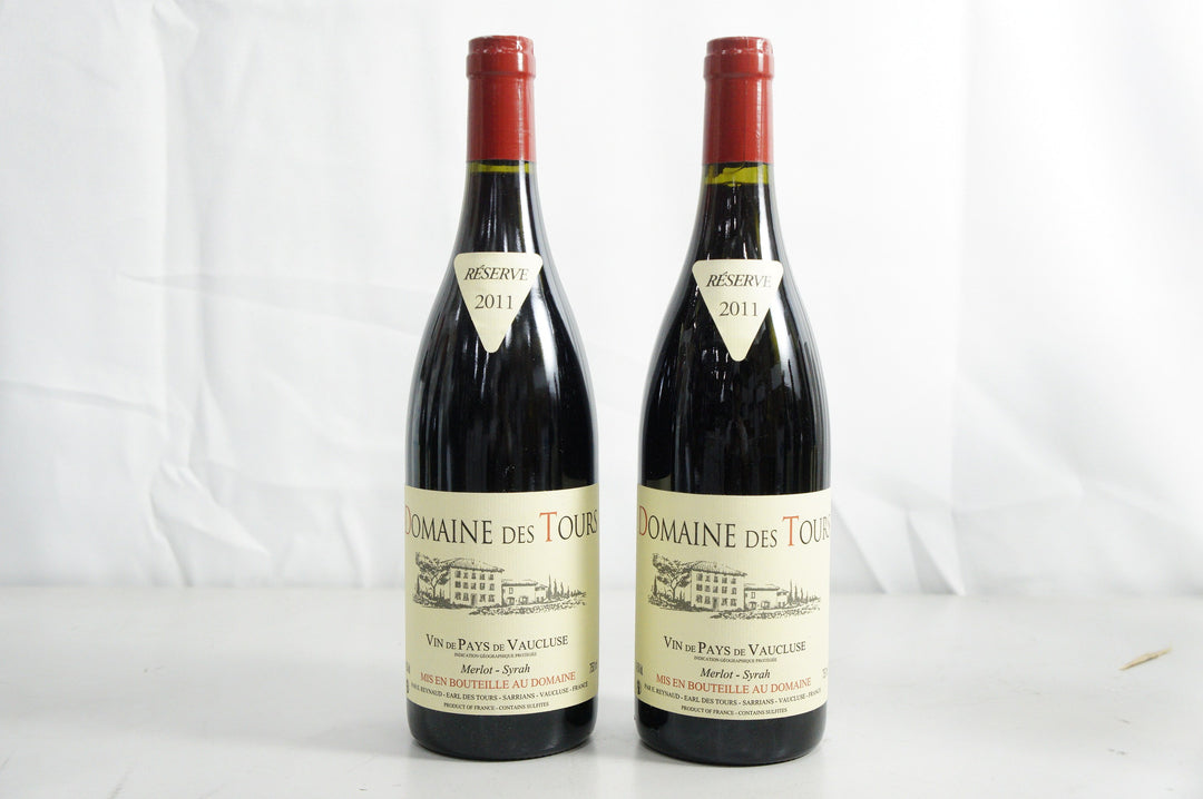 Domaine des Tours VDP de Vaucluse (Chateau Rayas) Merlot - Syrah Reserve 2011