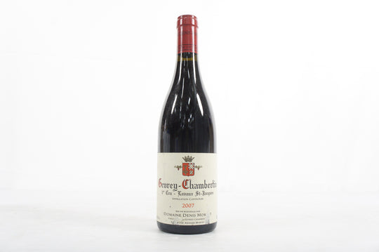 Denis Mortet Gevrey Chambertin Lavaux St Jacques 1er Cru 2007 *