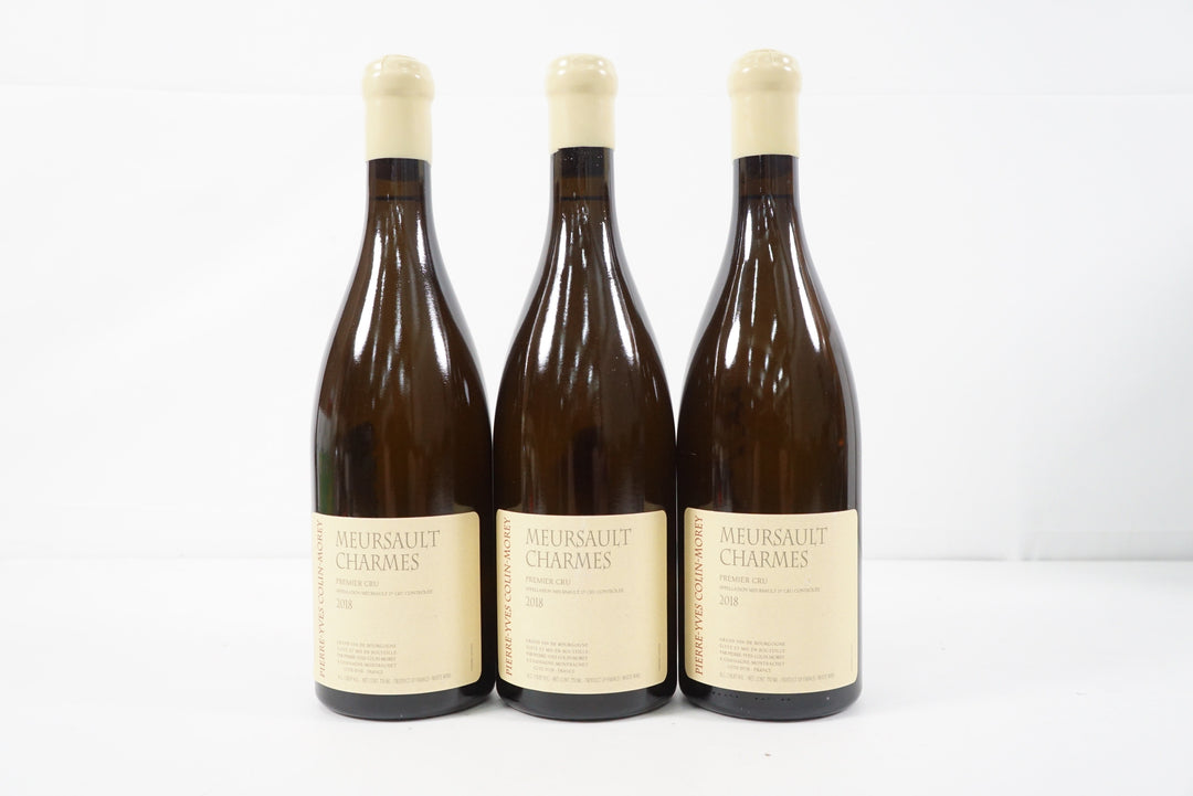 Pierre Yves Colin Morey Meursault Les Charmes 1er Cru 2018