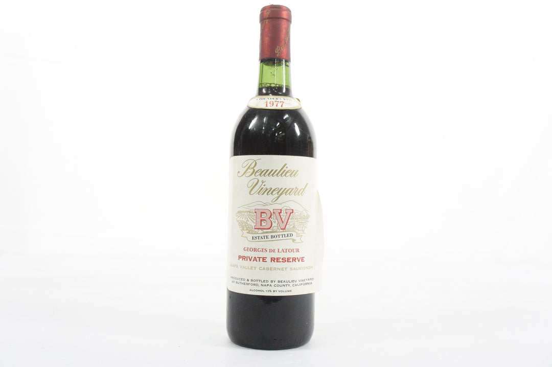 Beaulieu Vineyard Georges de Latour Private Reserve 1977