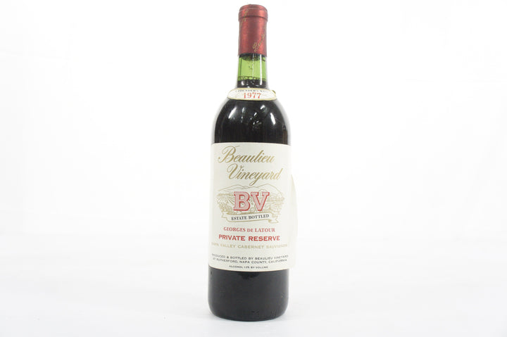 Beaulieu Vineyard Georges de Latour Private Reserve 1977