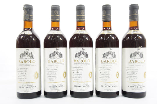 Bruno Giacosa Villero di Castiglione Falletto Barolo 1978 *