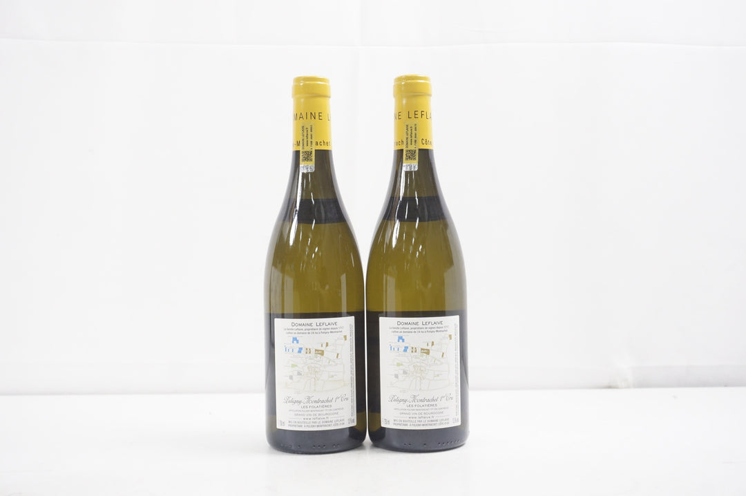 Leflaive Puligny Montrachet Les Folatieres 1er Cru 2015