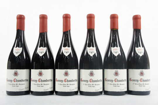 Domaine Fourrier Gevrey Chambertin Clos Saint Jacques 1er Cru VV 2007