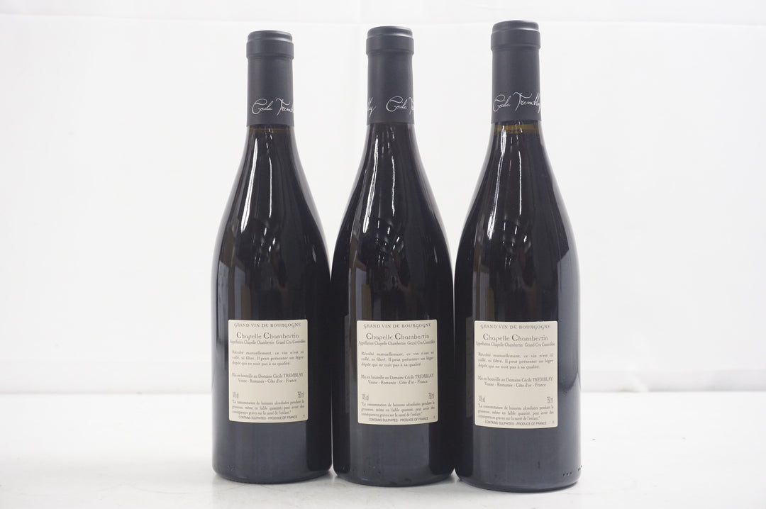 Cecile Tremblay Chapelle Chambertin Grand Cru 2015