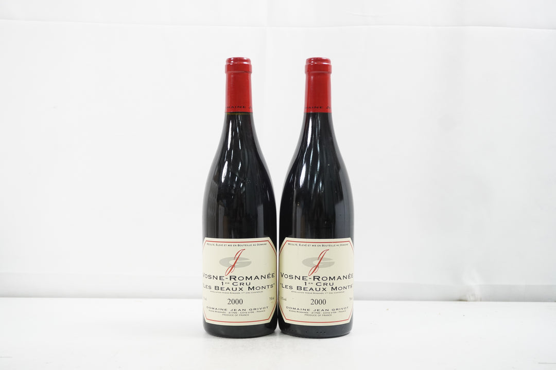 Jean Grivot Vosne Romanee Les Beaux Monts 1er Cru 2000