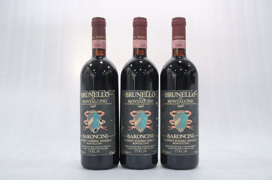Baroncini Brunello di Montalcino 1986 *