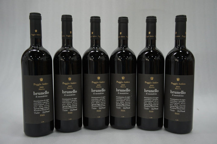 Poggio Antico Brunello di Montalcino Riserva 2003