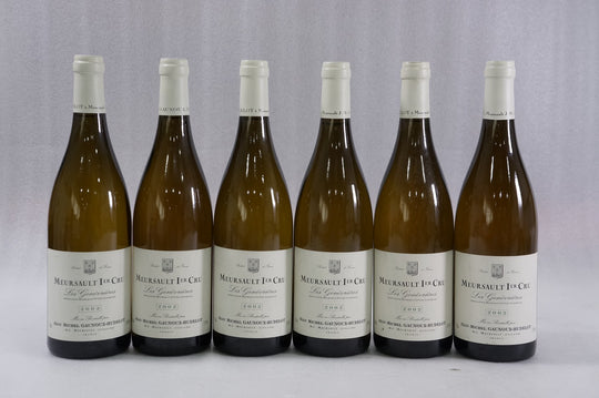 Jean-Michel Gaunoux Hudelot Meursault Les Genevrieres 1er Cru 2002