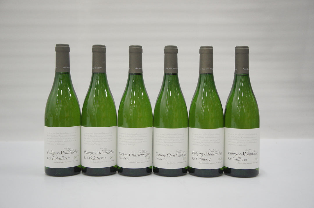 Jean Marc Roulot Assortment Case (Les Folatieres x 2, Les Cailleret x 2, Corton Charlemange x 2) 2014