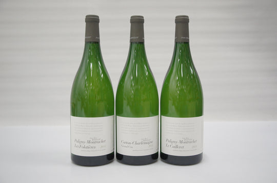 Jean Marc Roulot Assortment Case (Les Folatieres x 1, Les Cailleret x 1, Corton Charlemange x 1) (Magnum) 2014