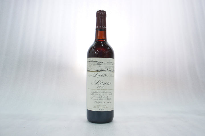 Ceretto Barolo Brunate Zonchetta 1971