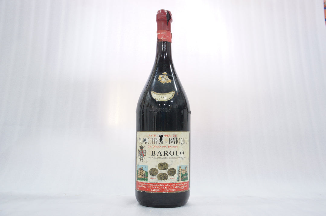 Marchesi di Barolo Barolo 1973 (Double Magnum) (Label Condition) *