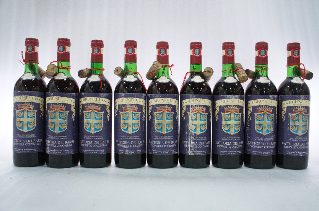 Barbi Brunello di Montalcino (Recorked 1991) 1972