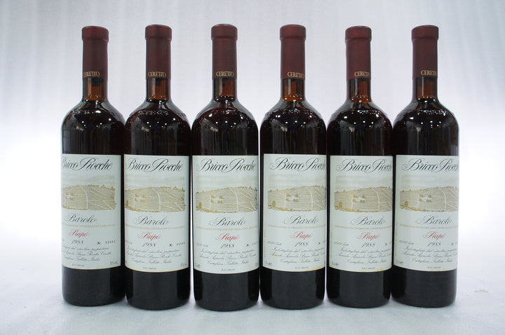 Ceretto Barolo Bricco Rocche Prapo 1988