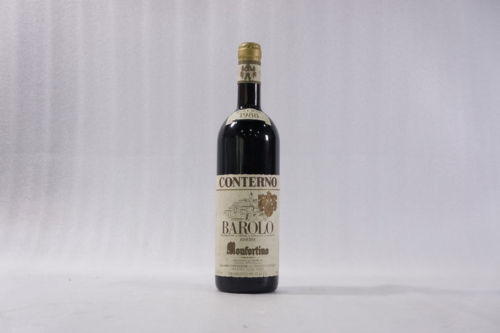Giacomo Conterno Barolo Monfortino Riserva 1988