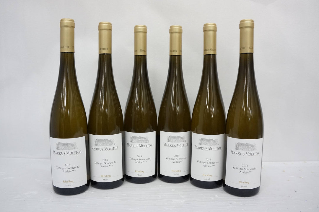 Markus Molitor Zeltinger Sonnenuhr Auslese (Goldkapsel) *** 2014