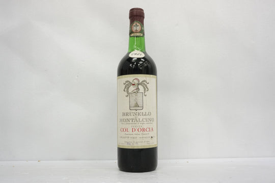 Col D'Orcia Brunello di Montalcino 1969