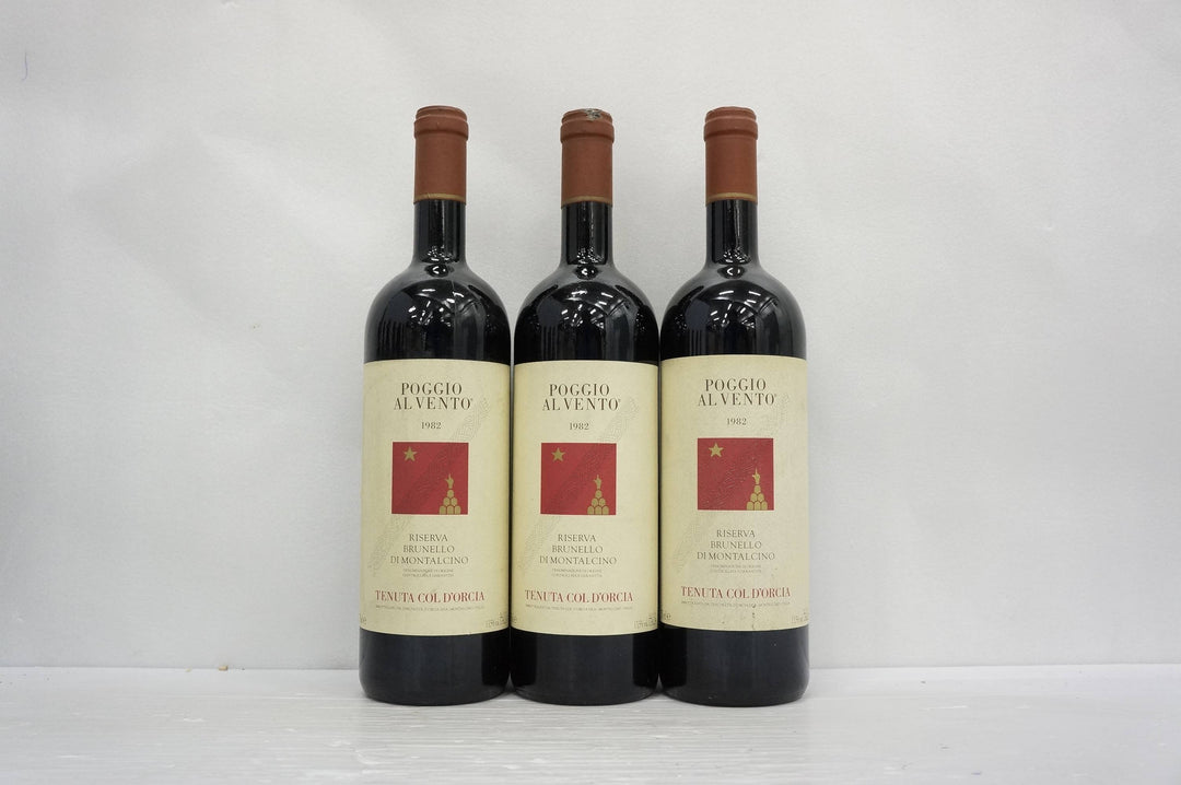 Col D'Orcia Brunello di Montalcino Poggio Al Vento Tenuta Riserva 1982
