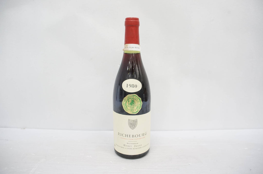 Henri Jayer Richebourg Grand Cru 1980 (Cut Capsule)