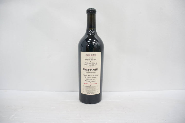 Sine Qua Non Against the Wall Syrah 1996