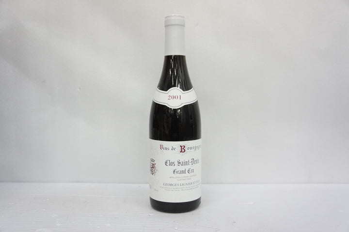 Georges Lignier Clos Saint Denis Grand Cru 2001