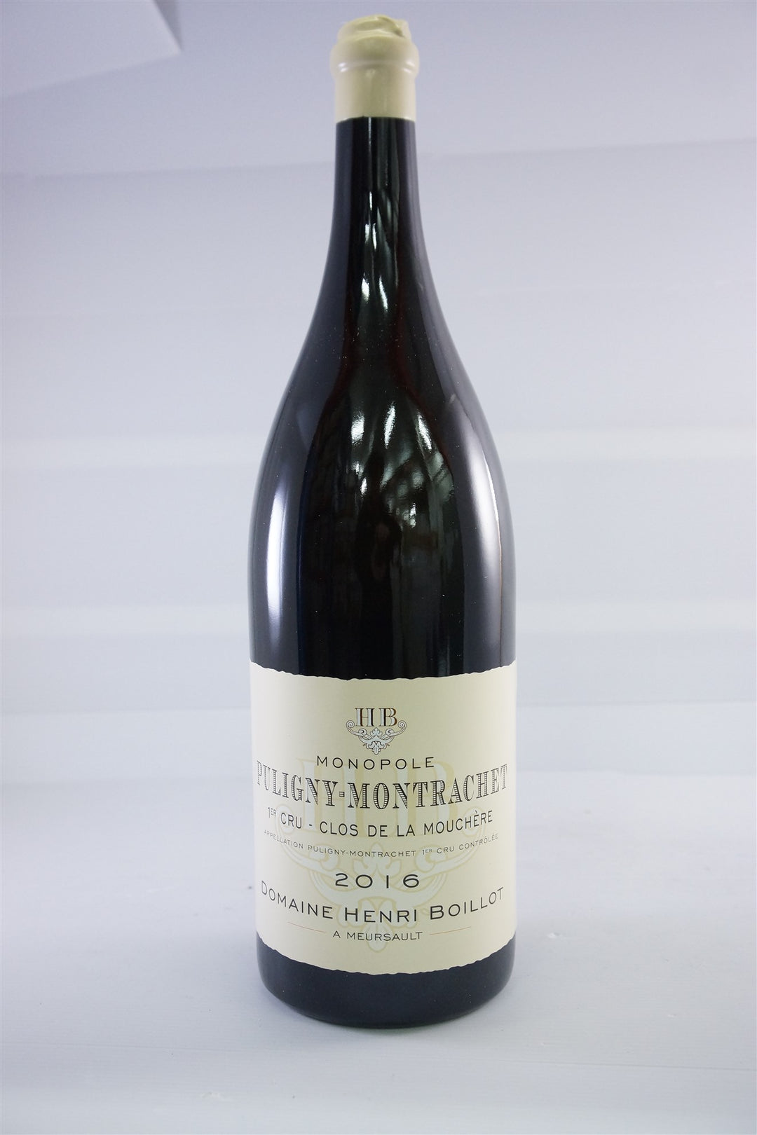Henri Boillot Puligny Montrachet Clos de la Mouchere 1er Cru Double Magnum 2016