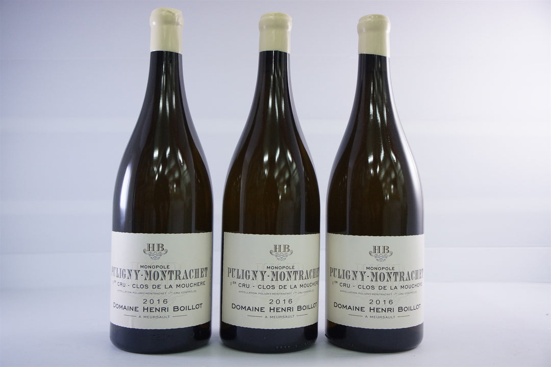 Henri Boillot Puligny Montrachet Clos de la Mouchere 1er Cru Magnum 2016