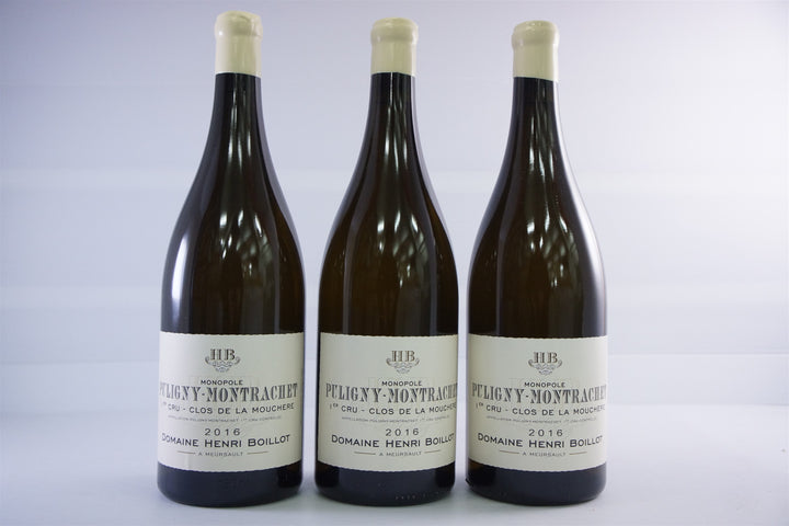 Henri Boillot Puligny Montrachet Clos de la Mouchere 1er Cru Magnum 2016