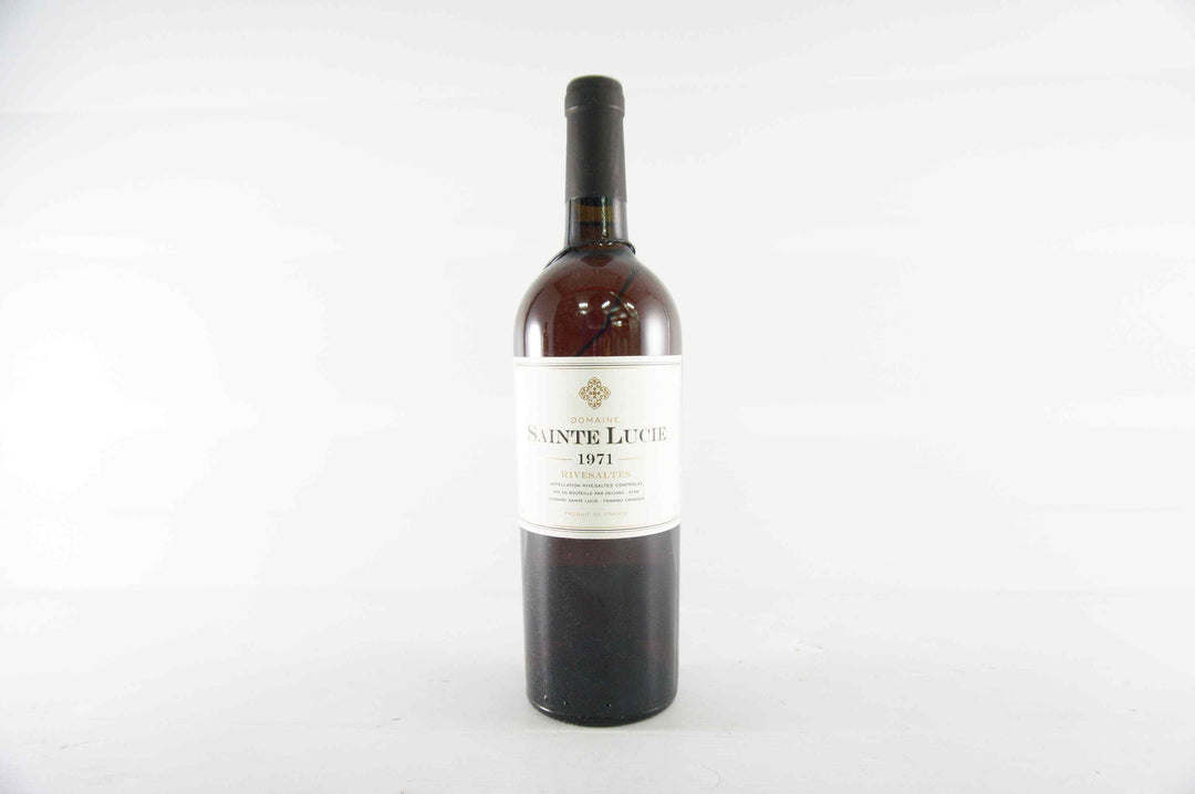Domaine Sainte Lucie Rivesaltes 1971