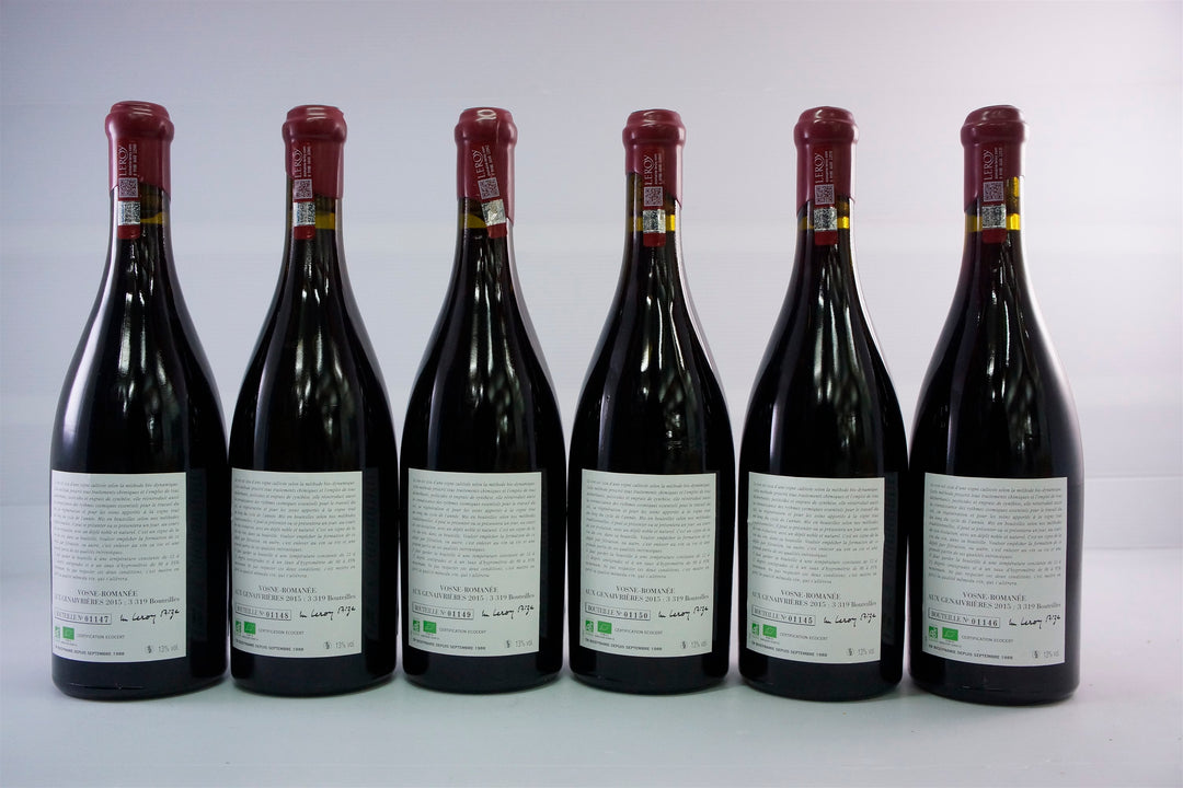 Leroy (Domaine) Vosne Romanee Les Genaivrieres OWC 2015