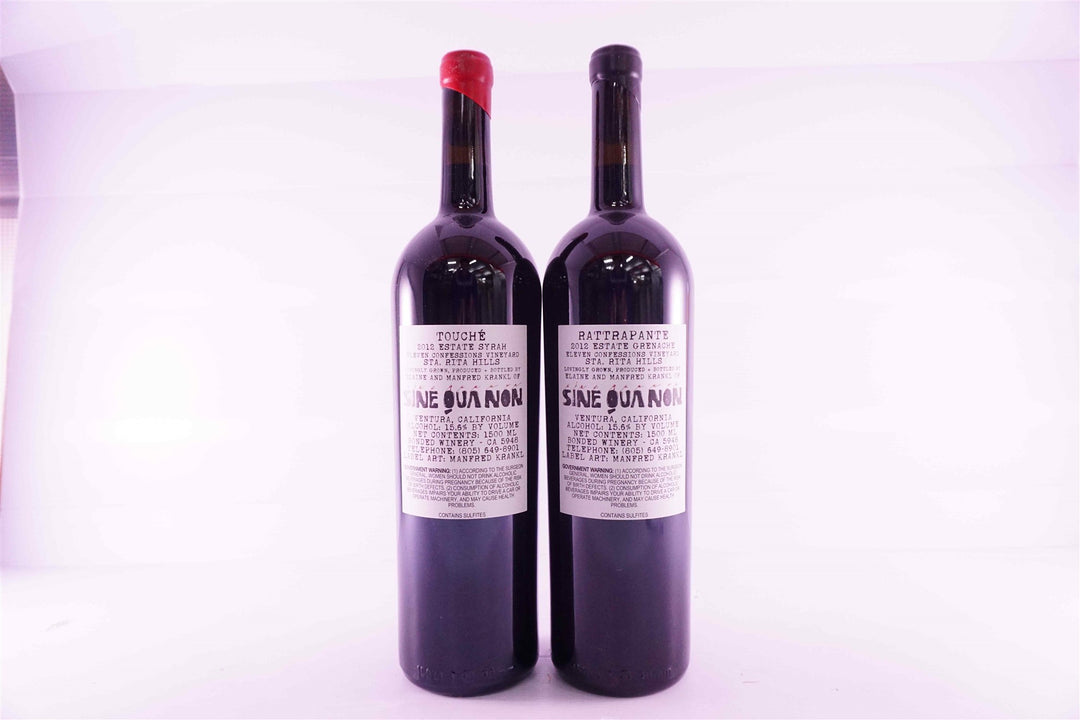 Sine Qua Non Dark Blossom Grenache & Syrah Magnum (2 Bottles Box Set) OWC 2011
