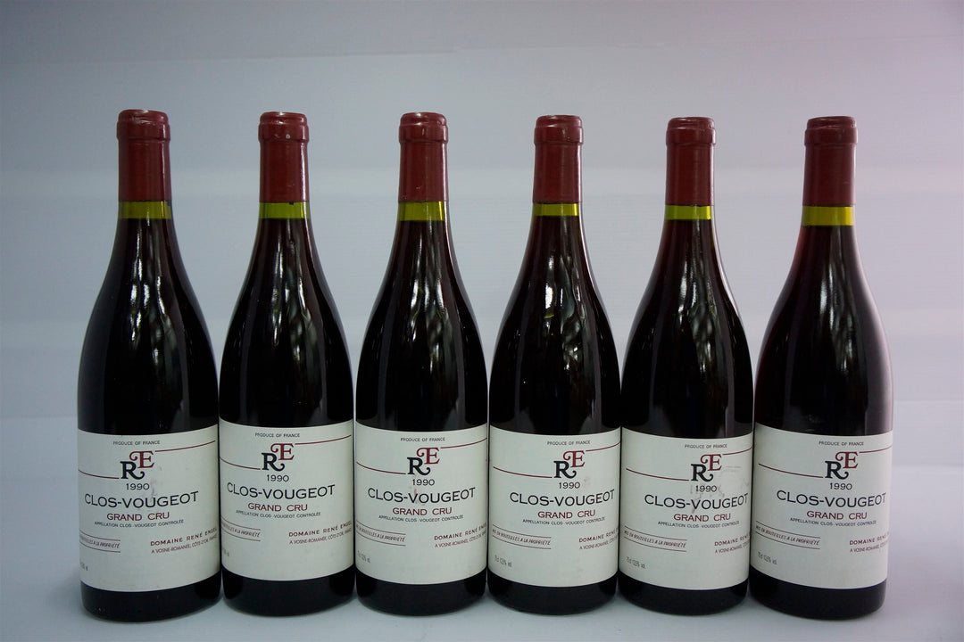 Rene Engel Clos de Vougeot Grand Cru 1990