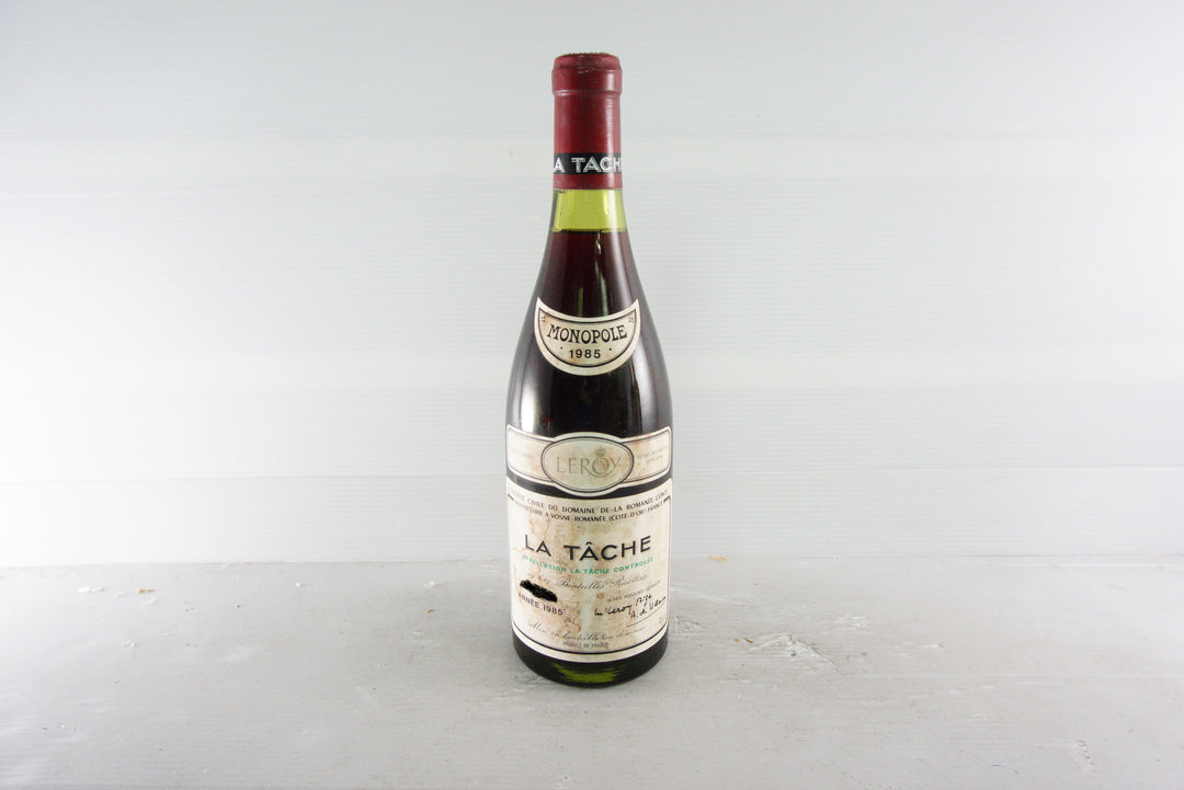 DRC La Tache Grand Cru (label exception) 1985 *