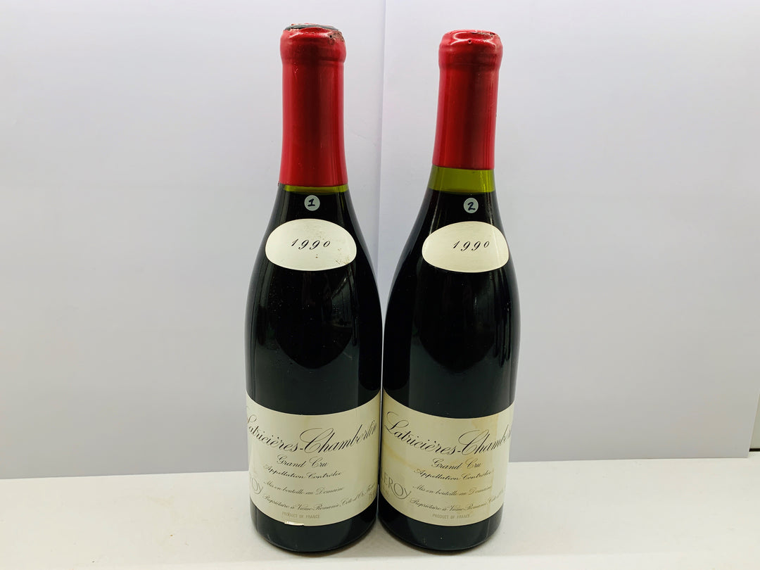 Leroy Latricieres Chambertin Grand Cru (capsule damage) 1990