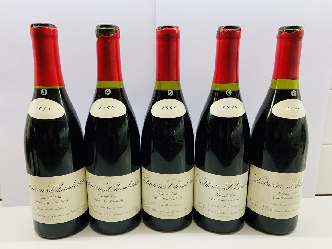 Leroy Latricieres Chambertin Grand Cru (capsule damage) 1990