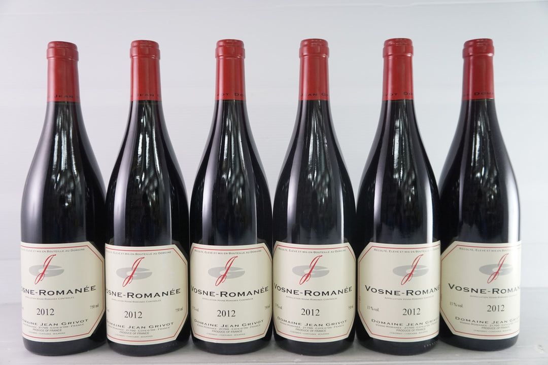 Jean Grivot Vosne Romanee 2012