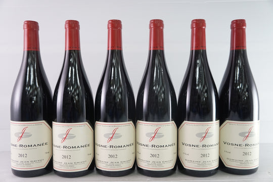 Jean Grivot Vosne Romanee 2012