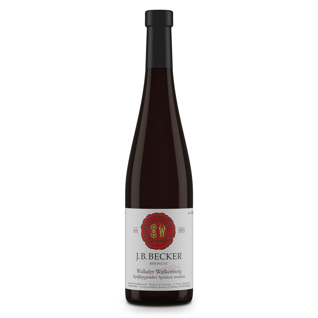 J.B. Becker Wallufer Walkenberg Spatburgunder Spatlese Alte Reben 2009