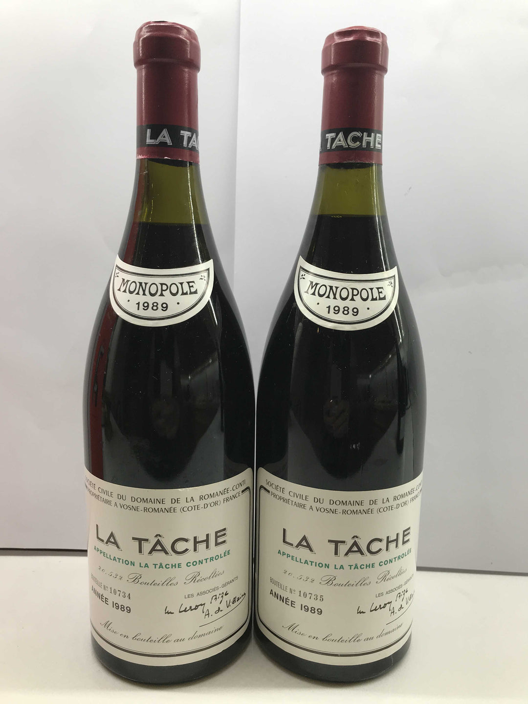 DRC La Tache Grand Cru 1989