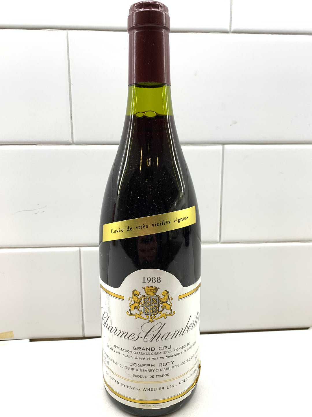 Joseph Roty Charmes Chambertin TVV Grand Cru 1988