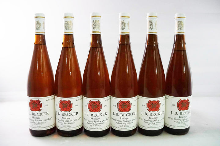 J.B. Becker Wallufer Berg Bildstock Riesling Spatlese Trocken 1990