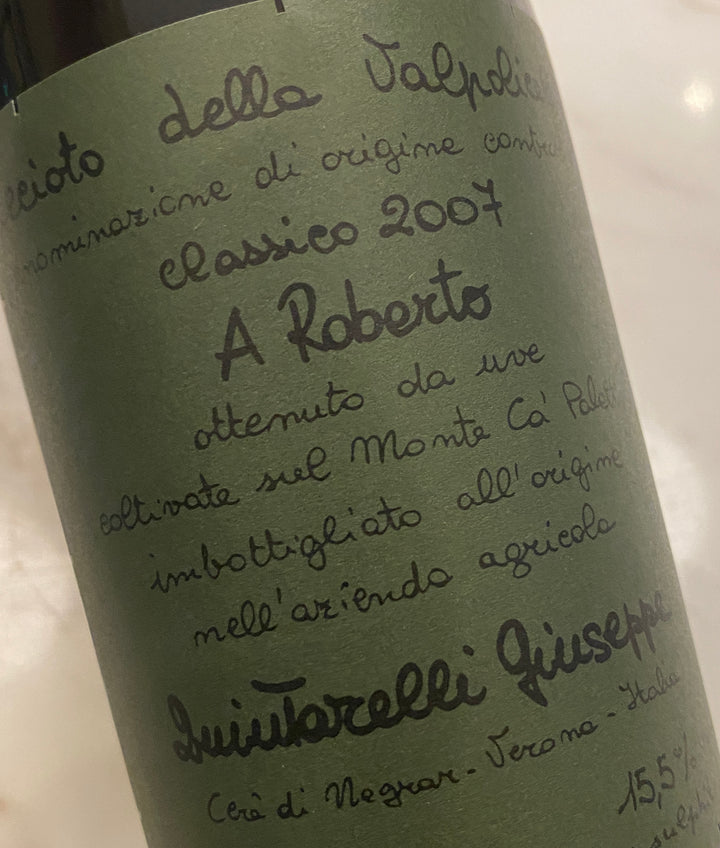 Quintarelli Giuseppe Recioto della Valpolicella Classico 2007