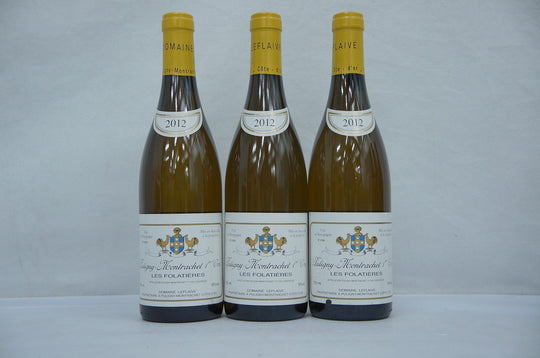 Leflaive Puligny Montrachet Les Folatieres 1er Cru 2012 *