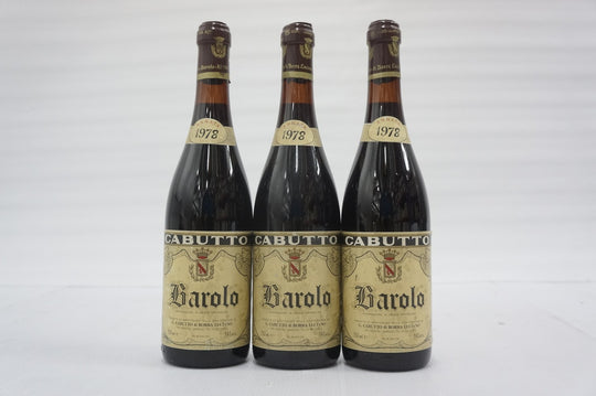 Cabutto Barolo 1978