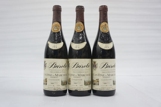 Marchesi di Barolo Barolo Cannubi Valletta 1974 *