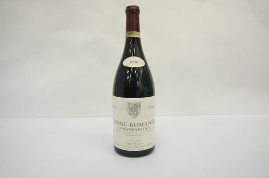 Henri Jayer Vosne Romanee Cros Parantoux 1er Cru 1990